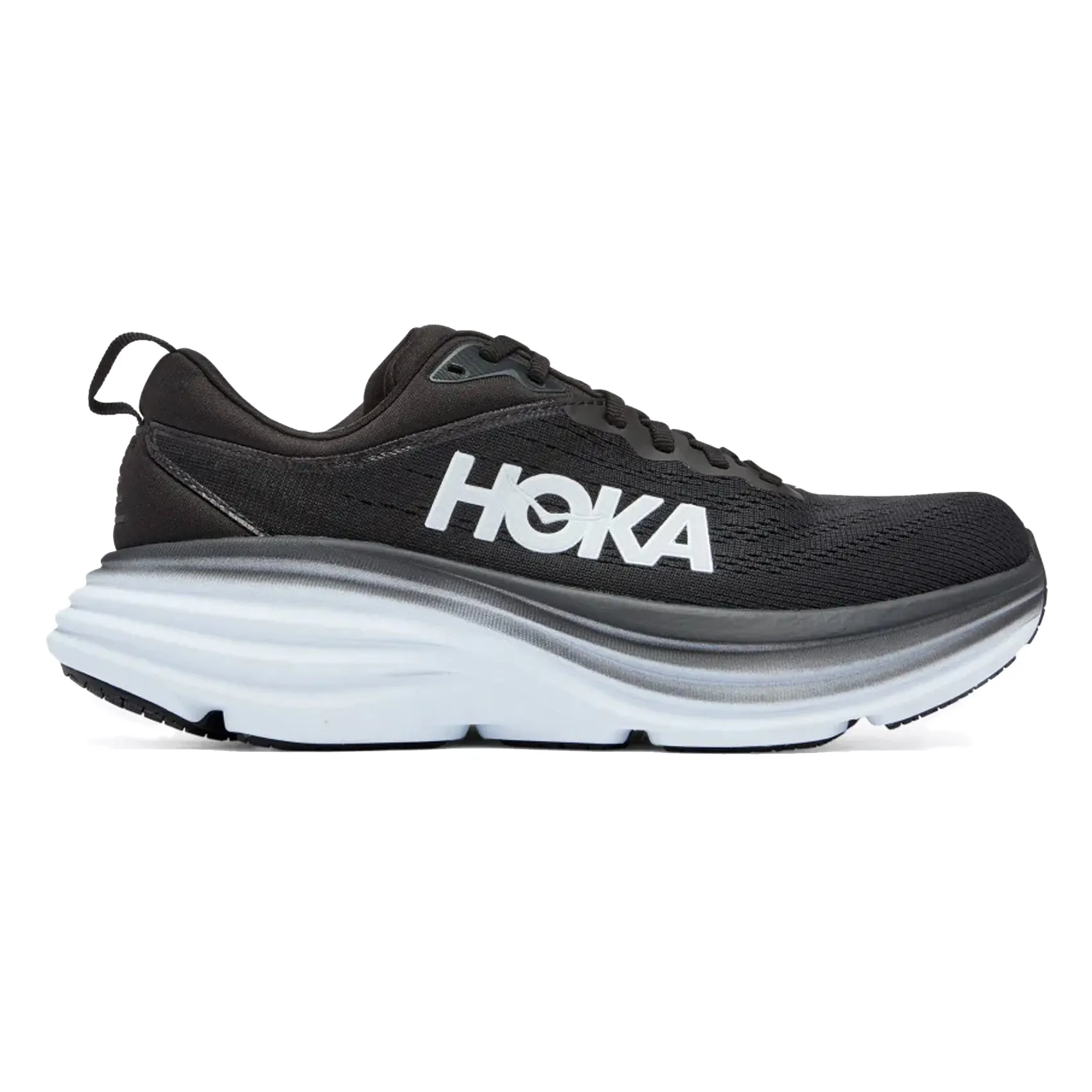 Womens HOKA Bondi 8 (Wide) Breathable Beach Walk