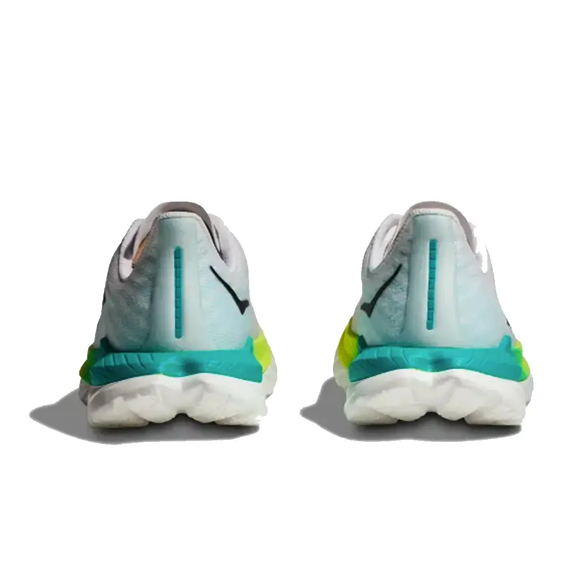 Womens HOKA Mach 5 (Wide) - White / Blue Glass adult satisfaction