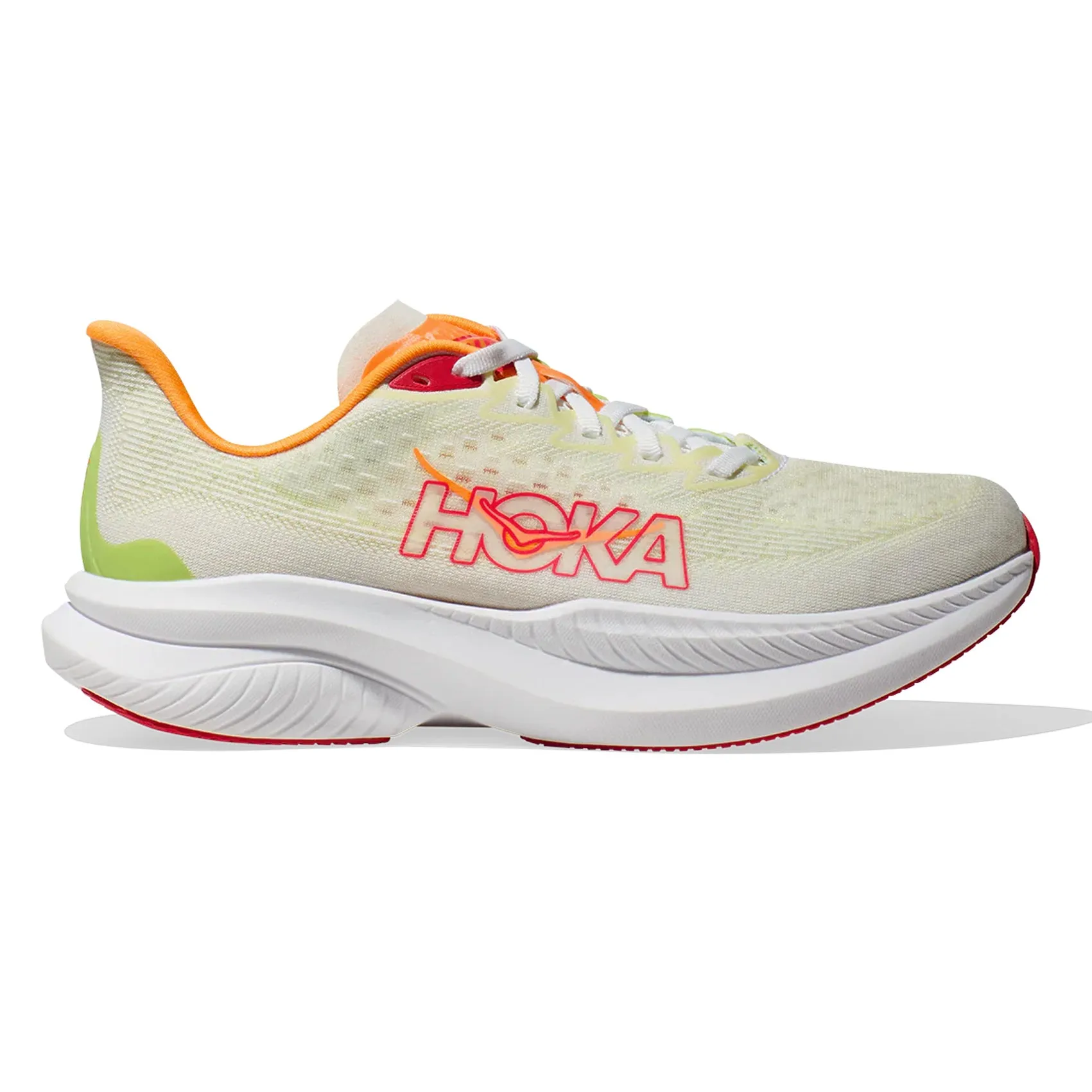 pin - decorated running shoes Womens HOKA Mach 6