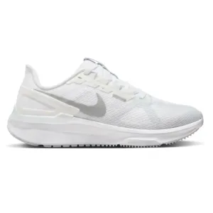 flexibility - enhancing shoes Womens Nike Air Zoom Structure 25 - White / Metallica Silver