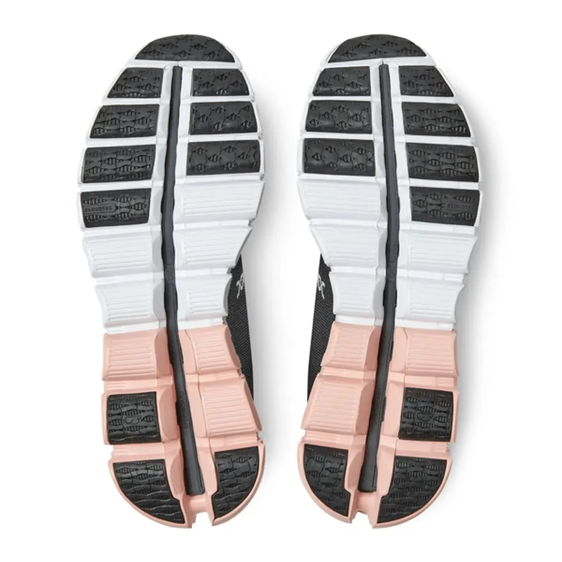 post - workout Womens On Running Cloudflow 3 (Wide) - Rock / Rose