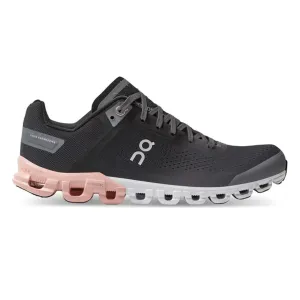 Genuine Leather Womens On Running Cloudflow 3 (Wide) - Rock / Rose