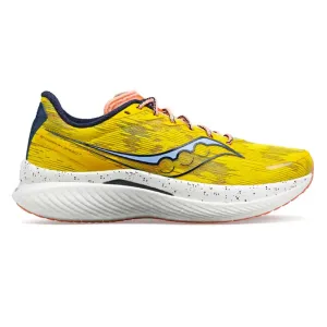 Womens Saucony Endorphin Speed 3 - Yellow long - distance run