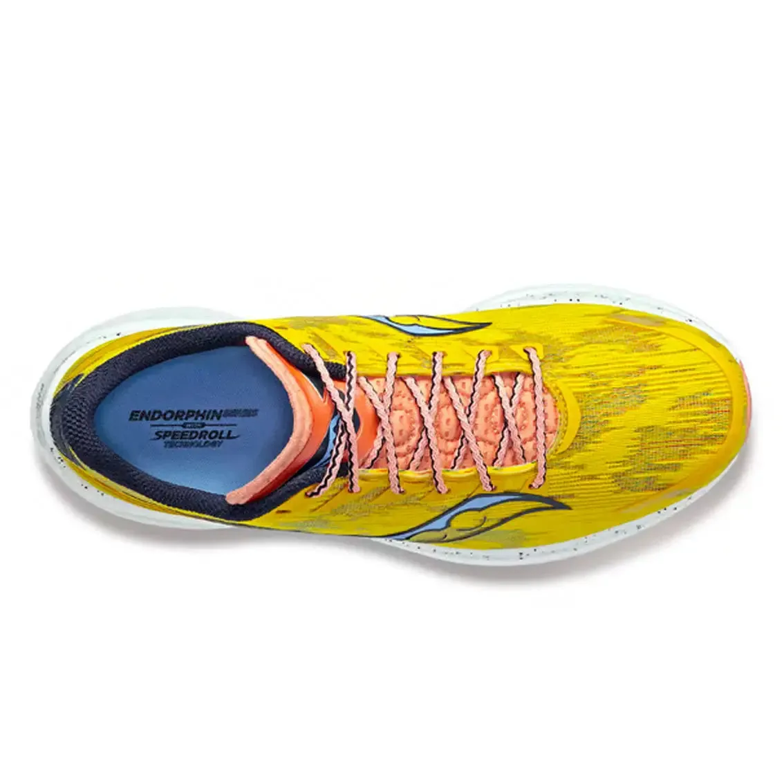 Womens Saucony Endorphin Speed 3 - Yellow Responsive Propulsion Pods parade - themed running gear