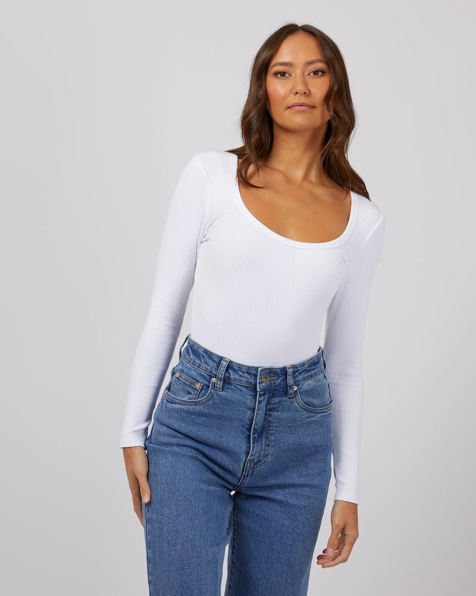 Hazel Long Sleeve White certified