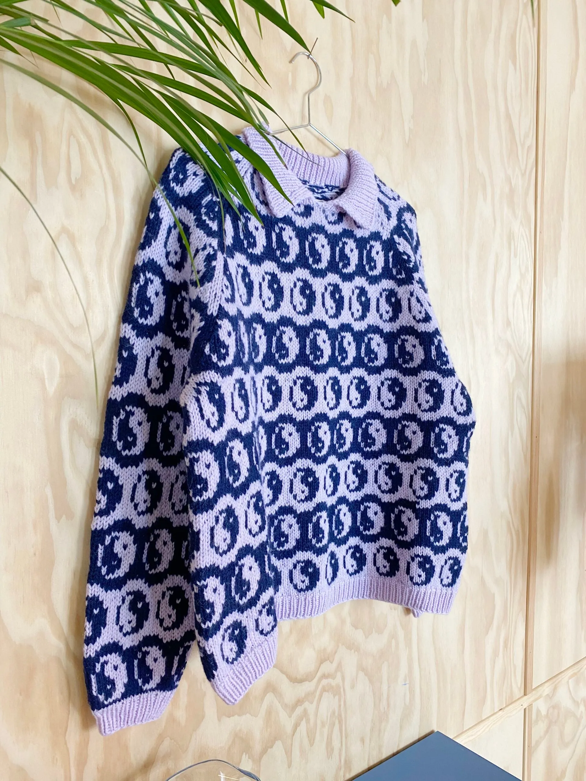 Mood Booster Seasonal Comforted Yin Yang Moodification Sweater