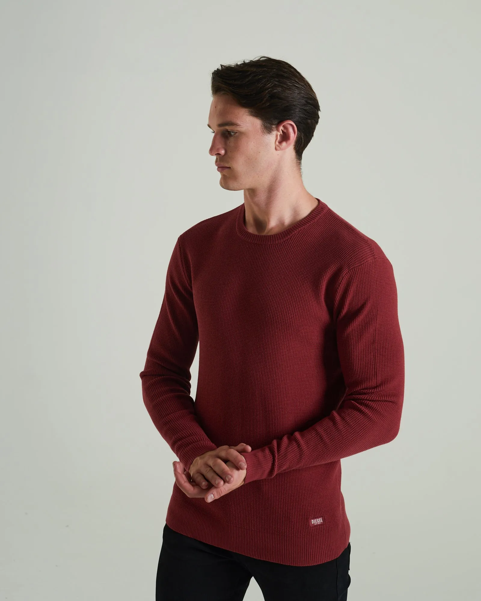 Waldon Sweater Red Oxide Seasonal Fit Daily Comforted