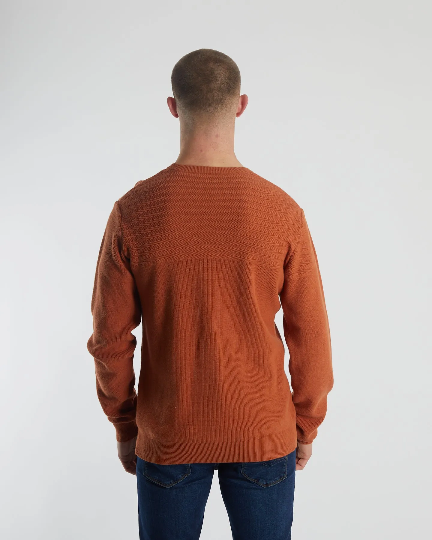 Ziggy Sweater Pumpkin Pie Lattice Pattern