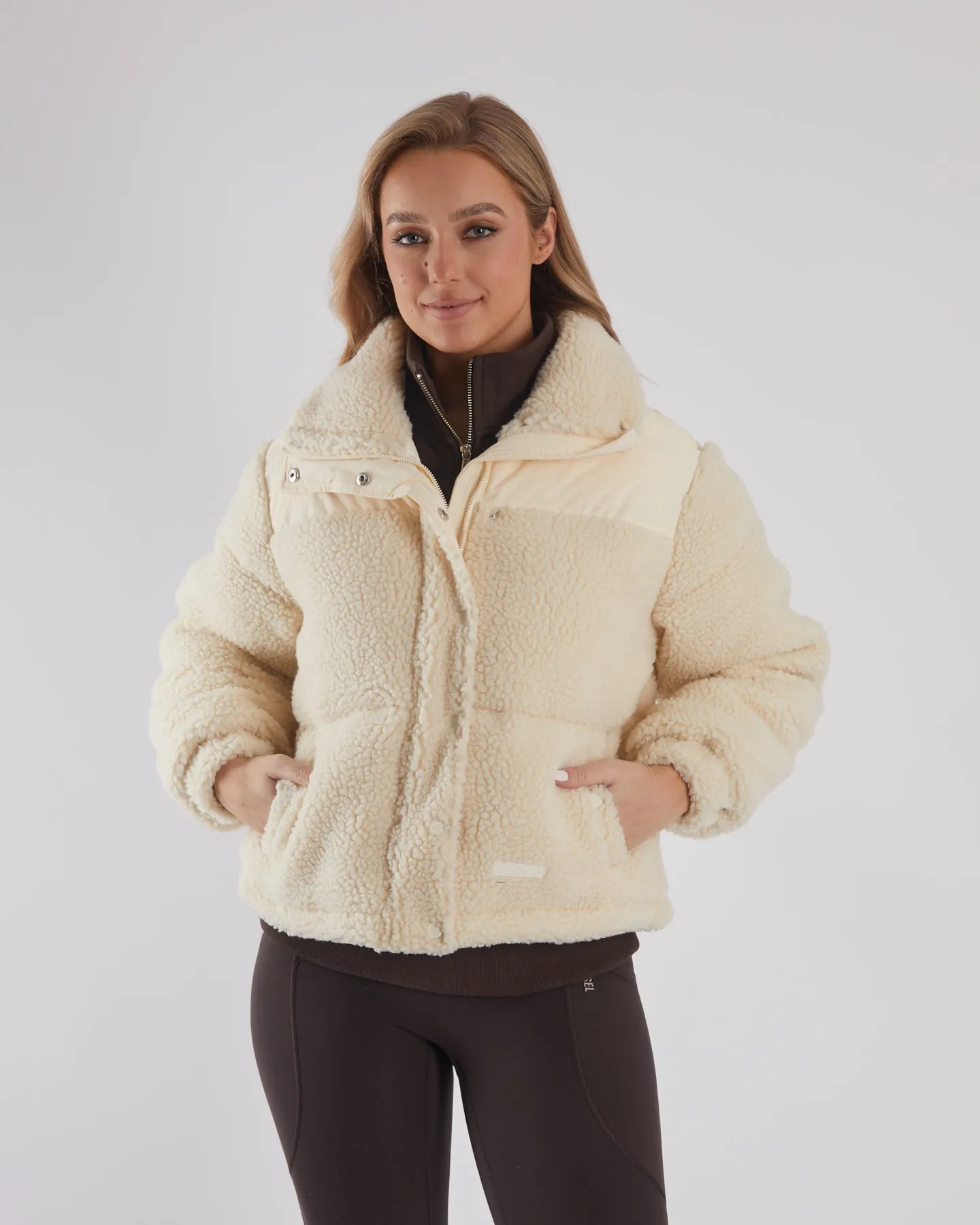 Everyday Fit Style Oversized style Zuma Jacket Vanilla White